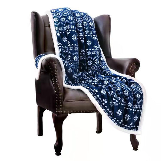 Manta Térmica Navideña Doble Capa con Estampado Infantil - Image 2