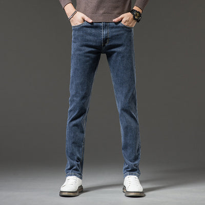 Pantalones Casuales Slim Stretch de Corte Recto para Hombre - Image 12