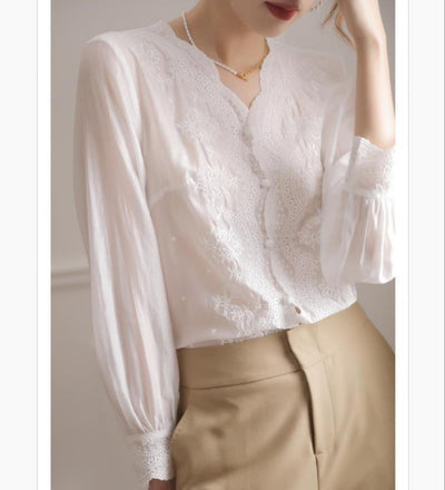 Camisa de Trabajo Bordada para Mujer de Alto Rendimiento - Image 7