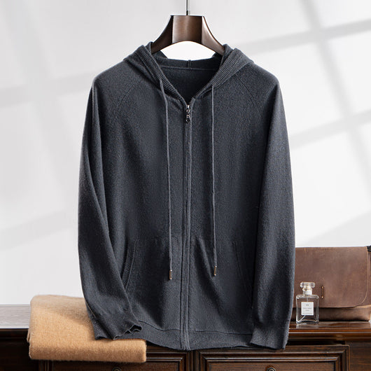 Cardigan de Cachemira para Hombre con Cierre - Suéter Tejido Premium - Image 2