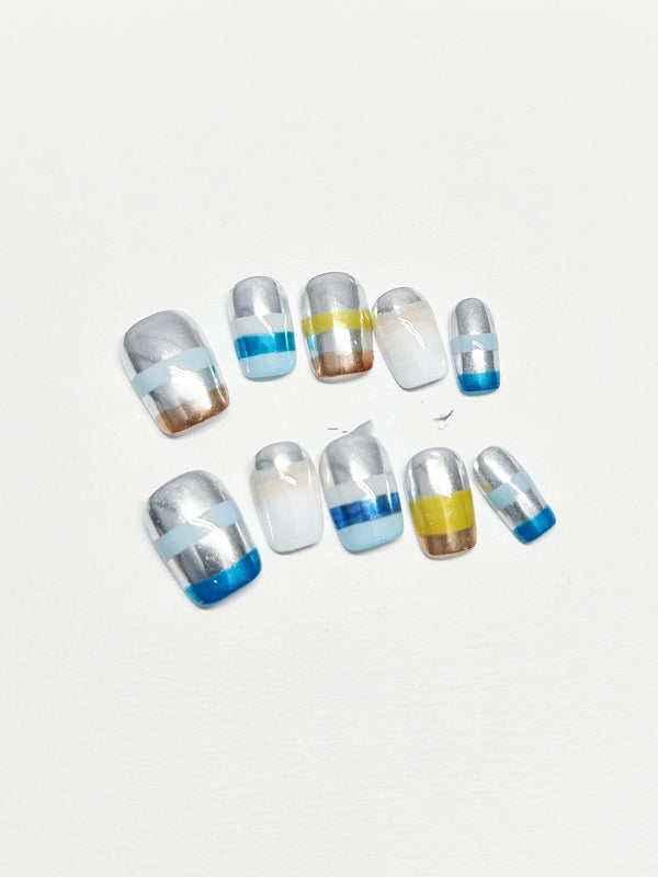 Parches de Uñas Removibles Wear Nail Patch