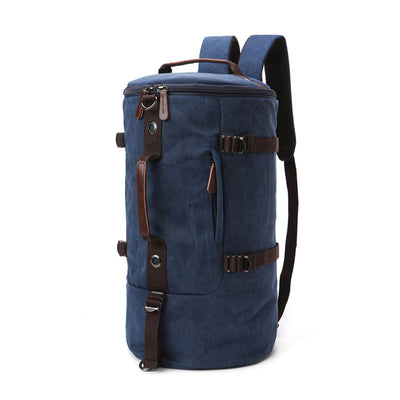 Bolsa Cilíndrica Multifuncional para Hombre - Mochila de Viaje 3 en 1 - Image 12