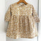 Vestido Floral de Manga Larga para Niñas - Diseño Encantador