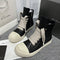 Botas Altas de Cuero Unisex - Sneakers Deportivos para Parejas Tallas Grandes
