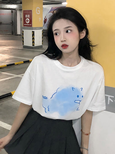 Blusa Fresca y Elegante Talla Grande para Estudiantes - Image 8
