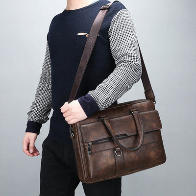 Bolsa Retro Crossbody Ejecutiva para Hombre - Image 9