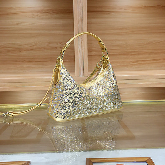 Bolso de Noche Elegante con Strass - Cartera de Gran Capacidad para Mujer - Image 7