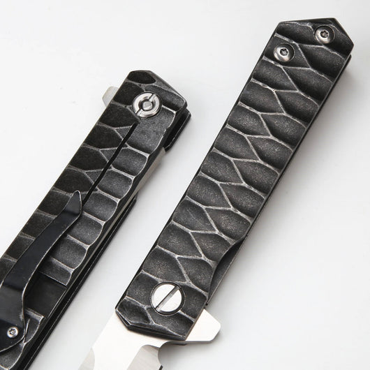 Cuchillo de Supervivencia Plegable de Alta Dureza para Aventuras al Aire Libre - Image 11
