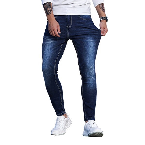 Pantalones Skinny Denim Azul con Elastano para Hombre