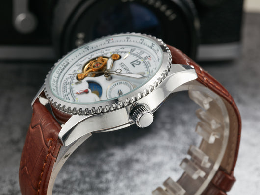 Reloj Mecánico para Hombre con Calendario - Estilo Ejecutivo - Image 3