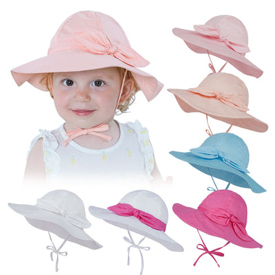 Gorro de Bebé Verano Algodón Floral Estilo Europeo - Image 50