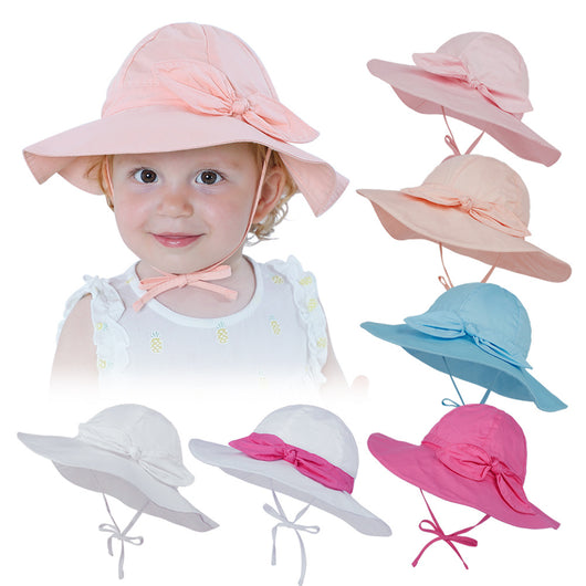 Gorro de Bebé Verano Algodón Floral Estilo Europeo - Image 50