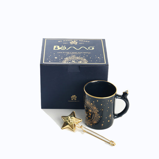 Taza Cerámica Personalizada con Cuchara y Infusor de Té - Image 12