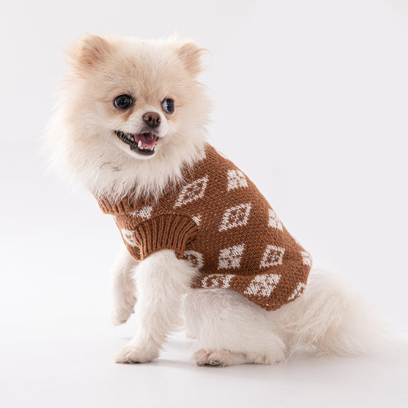 Suéter de Cuello Alto para Perros Pequeños y Medianos - Ropa de Verano