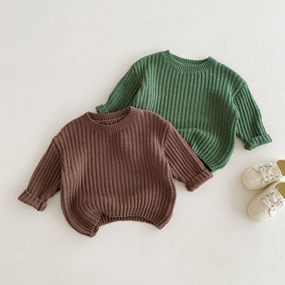 Suéter Tejido Grueso para Niños - Pullover Cómodo y Duradero - Image 15