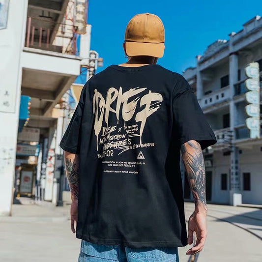 Camiseta Hombre Manga Corta Letras Graffiti Street - Image 2