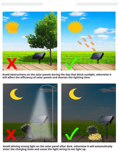 Lámpara Solar Navideña con Luces LED en Forma de Cono de Hielo - Image 15