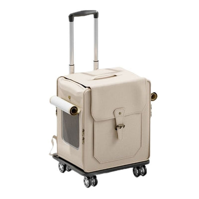 Transportín Plegable Grande para Gatos con Ruedas y Ventilación - Image 2