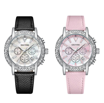 Reloj de Lujo Versátil para Mujer - Resistente al Agua con Diamantes - Image 12