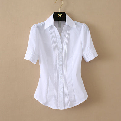 Blusa Profesional de Algodón para Mujer - Perfecta para la Oficina - Image 7