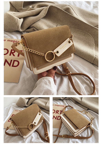 Bolso Mensajero Coreano Acolchado para Otoño e Invierno - Image 3