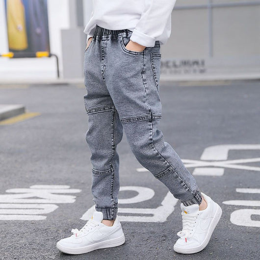 Jeans para Niños Primavera Otoño - Modelo Versátil Nueva Colección