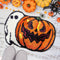 Calabaza De Halloween, Fantasma 40 X 60 Cm