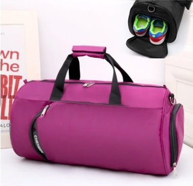 Bolsa Deportiva Cilíndrica para Hombre - Bolsa de Entrenamiento Multideporte Impermeable - Image 6
