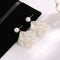 Aretes Elegantes de Concha Nácar y Perla