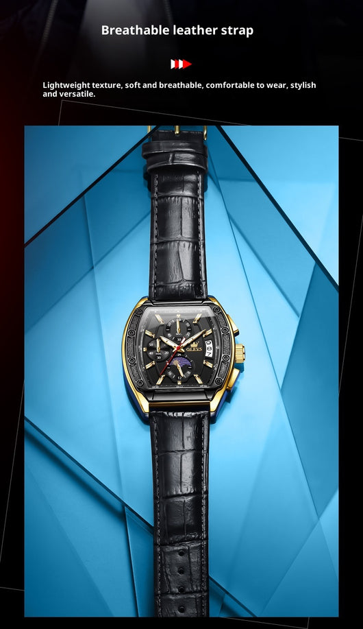 Reloj de Hombre con Correa de Acero y Esfera Luminosa - Image 16