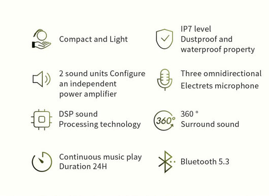 Parlante Bluetooth Portátil Impermeable con Luces LED Multicolor - Image 9