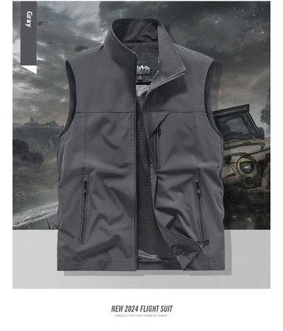 Chaleco de Fotografía y Pesca con Múltiples Bolsillos para Hombre - Image 21