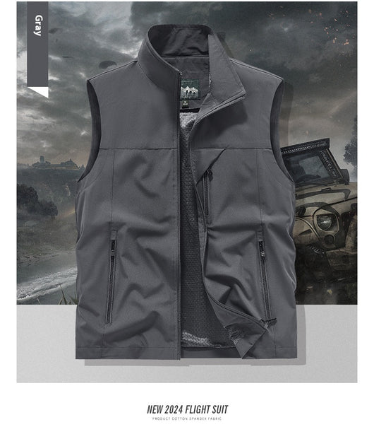Chaleco de Fotografía y Pesca con Múltiples Bolsillos para Hombre - Image 21