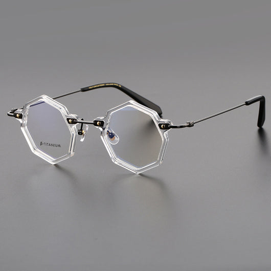 Gafas Retro Ultraligeras de Titanio Puro con Lentes para Miopía - Image 5