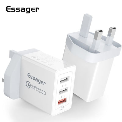 Cargador Rápido USB de 30W con 3 Puertos - Carga Simultánea - Image 8