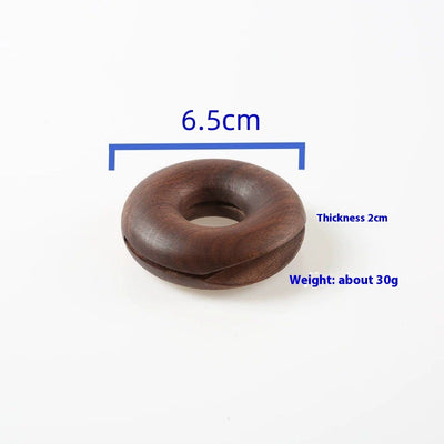 Clip Retro de Madera para Bolsas - Cierre Donut Vintage para Oficina y Despensa - Image 6