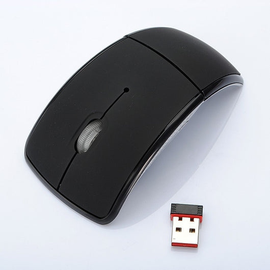 Ratón Óptico Inalámbrico Plegable con Diseño Ergonómico Curvo - Image 16