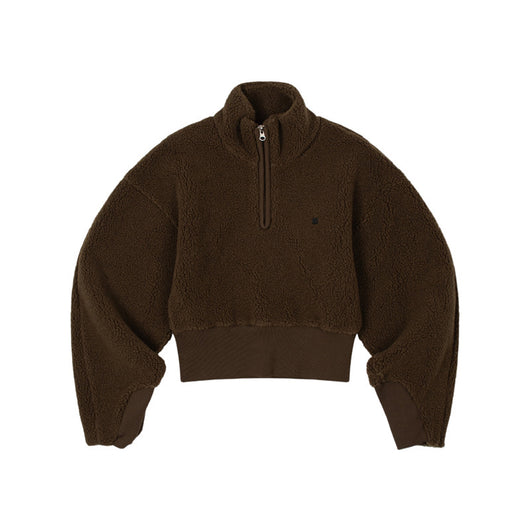 Sudadera Casual con Cuello Alto y Cierre Parcial - Image 5