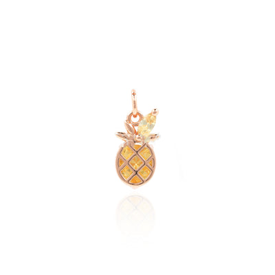 Pulsera y Collar Piña Circón Champagne - Diseño Elegante - Image 4
