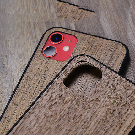 Funda de Madera para Móvil con Tapa Trasera Fácil de Usar
