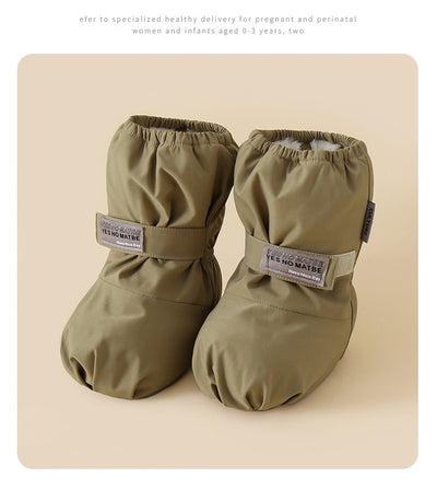 Botines Impermeables de Algodón para Niños - Zapatos de Invierno con Forro Cálido - Image 14