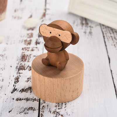 Caja de Música Miniatura de Madera con Diseño Infantil - Image 17