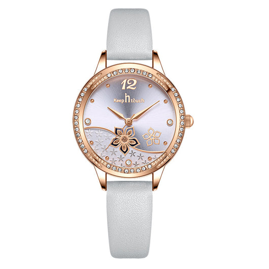 Reloj Floral Impermeable para Mujer - Diseño Trendy - Image 7