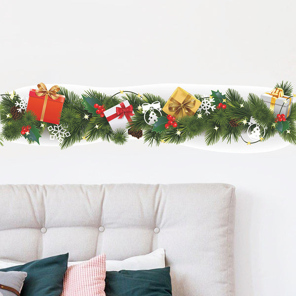 Adhesivo Decorativo Navideño Rama de Pino para Cintura