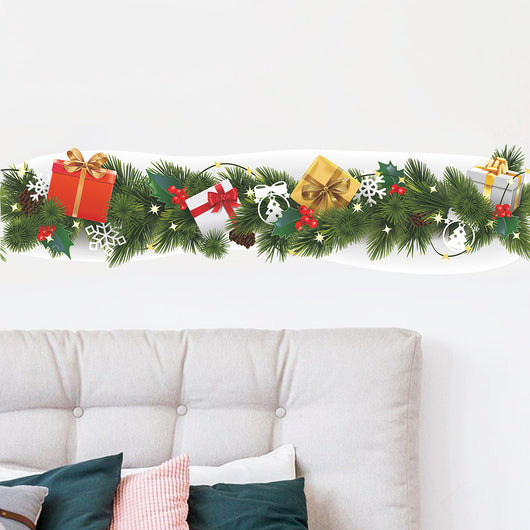 Adhesivo Decorativo Navideño Rama de Pino para Cintura