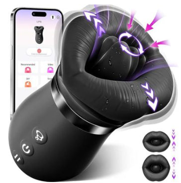 Vibrador de Succión y Lengua Estimuladora con Tecnología de Mordida - Image 8