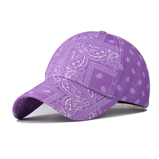 Gorra de Béisbol con Estampado de Flores de Anacardo y Aguacate - Image 17