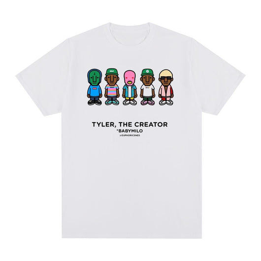 Camiseta Vintage Hip Hop Rapper de Algodón para Hombre - Image 3