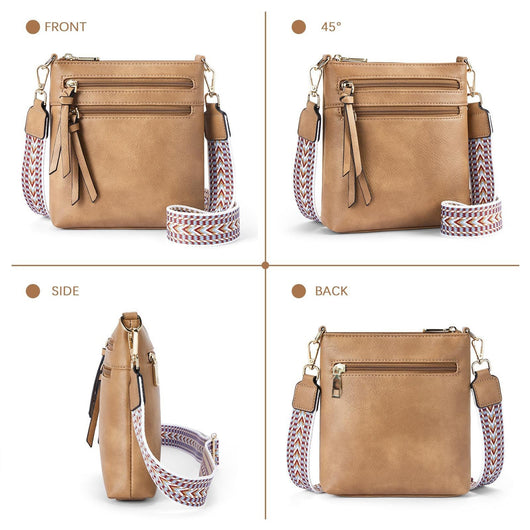 Bolso de Hombro Vertical para Mujer con Múltiples Bolsillos - Image 33