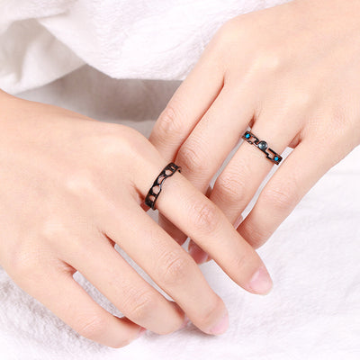 Anillo de Plata Esterlina para Parejas - Image 12